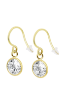 PENDIENTES TIME ROAD HIN00233 ORO, MUJER