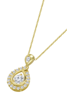 TIME ROAD DAMES 9K GOUDEN COLLIER IC00134/43