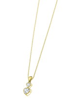 TIME ROAD WOMEN'S 9K GOLD NECKLACE IC00168/43
