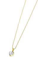 TIME ROAD WOMEN'S 9K GOLD NECKLACE IC00210/43