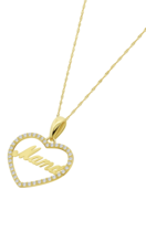 TIME ROAD WOMEN'S 9K GOLD NECKLACE LG00071/43