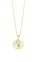 TIME ROAD WOMEN'S 9K GOLD NECKLACE LG00176/43