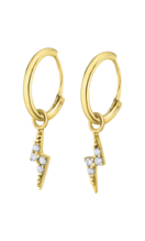 PENDIENTES RAYO TIME ROAD LG00227/10 ORO 9K, MUJER