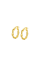 TIME ROAD WOMEN'S GOLD EARRINGS OS00020/15