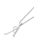 TIME ROAD WOMEN'S SILVER NECKLACE WS00557/A