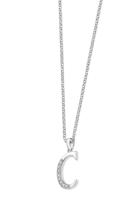 COLLAR INICIAL C TIME ROAD WS00557/C PLATA, MUJER