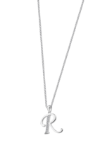 COLLAR INICIAL R TIME ROAD WS00557/R PLATA, MUJER