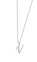 TIME ROAD WOMEN'S SILVER NECKLACE WS00557/V