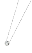 TIME ROAD WOMEN'S SILVER NECKLACE WS00583/45