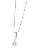 TIME ROAD WOMEN'S SILVER NECKLACE WS00718/45