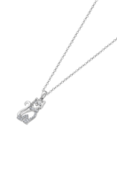 TIME ROAD WOMEN'S SILVER NECKLACE WS00811/45