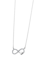 COLLIER INFINI TIME ROAD WS01500/45 ARGENT FEMME