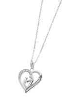 TIME ROAD WOMEN'S SILVER NECKLACE WS01909/45