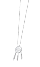 COLLIER ATTRAPE RÊVES TIME ROAD WS02380/45 ARGENT FEMME