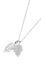 TIME ROAD WOMEN'S SILVER NATURE NECKLACE WS03265/45