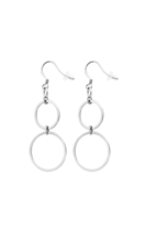 PENDIENTES TIME ROAD WS03280 PLATA, MUJER