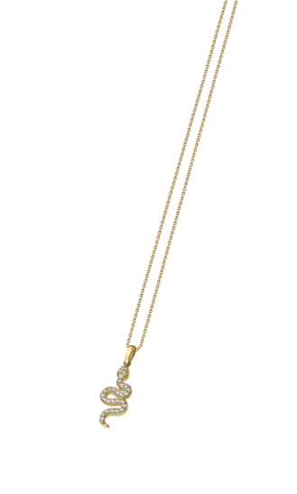 TIME ROAD WOMEN'S 9K GOLD NECKLACE VG00002/43