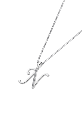 TIME ROAD WOMEN'S SILVER NECKLACE WS00557/N