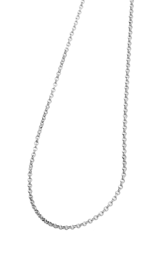 TIME ROAD WOMEN'S SILVER NECKLACE WS00558/50