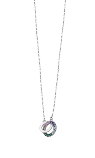 COLLANA TIME ROAD WS02286/45 ARGENTO, DONNA