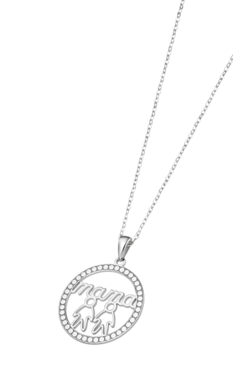 COLLAR TIME ROAD WS02690/45 PLATA, MUJER