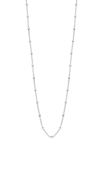 TIME ROAD WOMEN'S SILVER NECKLACE WS02990/45