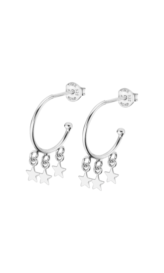 PENDIENTES TIME ROAD WS03020/15 PLATA, MUJER