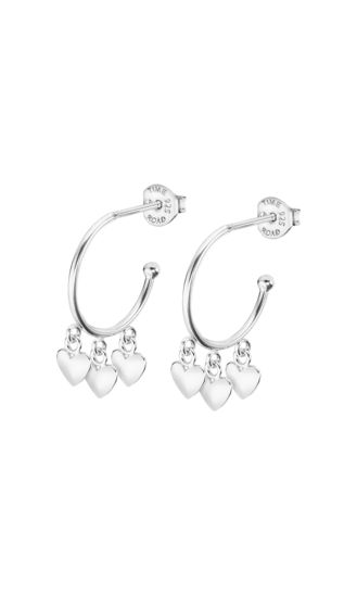 PENDIENTES TIME ROAD WS03021/15 PLATA, MUJER