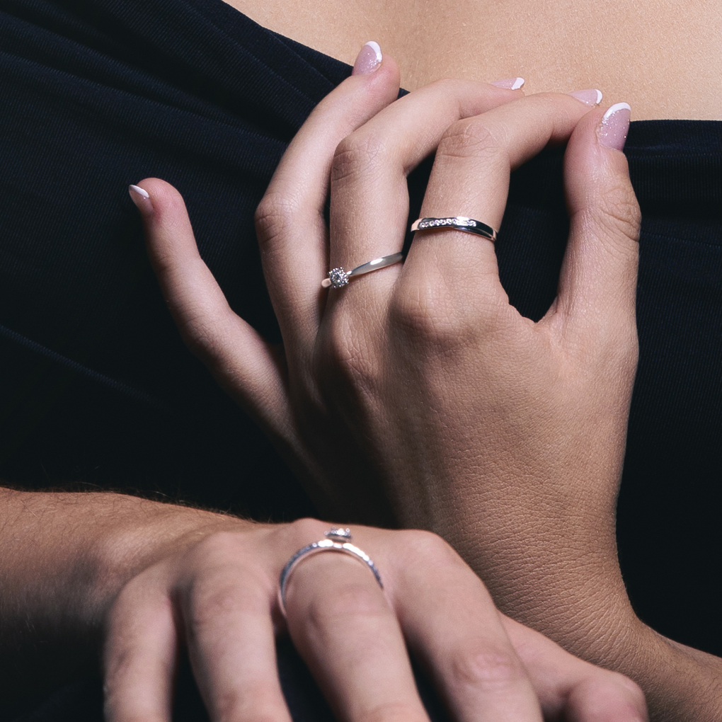 Anillo Solitario Con Amatista Corte Redonda